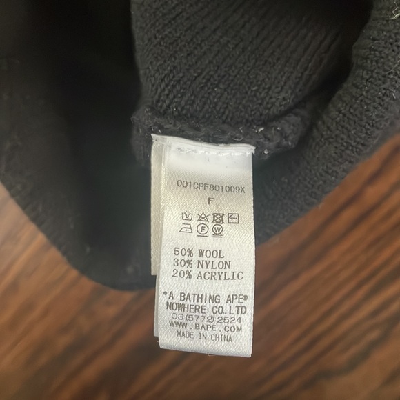 A BATHING APE Accessories Bape A Bathing Ape Beanie Poshmark